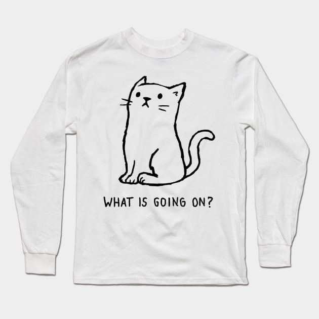 What is going on? Long Sleeve T-Shirt by FoxShiver